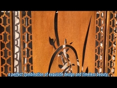 Espessura sob medida Moderna resistência ao intemperismo Painéis de tela de aço Folha OEM / ODM