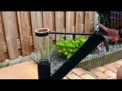 Jardim de 80cm aquecedor de pátio de madeira / aquecedor de fogão a pellets exterior interior