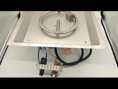 Combustível de fogão de gás rectangular exterior interior