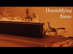 Caminha de neblina elétrica de som leve - Caminha de vapor de água realista e água segura