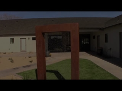 Pond Corten Cascata de aço Blade Cascade Personalizar espaço Personalizavel